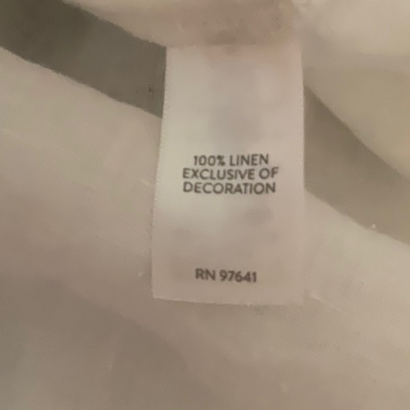 J. Jill Love Linen Tunic Top Size 3X - Picture 7 of 11